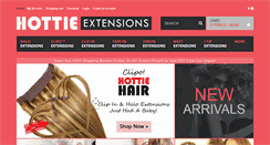 Desktop Screenshot of hottieextensions.com